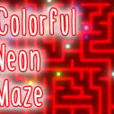 Colorful Neon Maze 2 colorful neon maze 1
