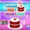 Making Red Velvet Cake 9 making red velvet cake