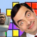Mr Bean & Skibidi Tetris 7 mr bean amp skibidi tetris 1