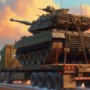 Tank Transporter 6 tank transporter 1